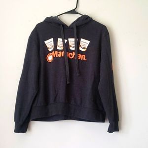Oversized hoodie with ramen print